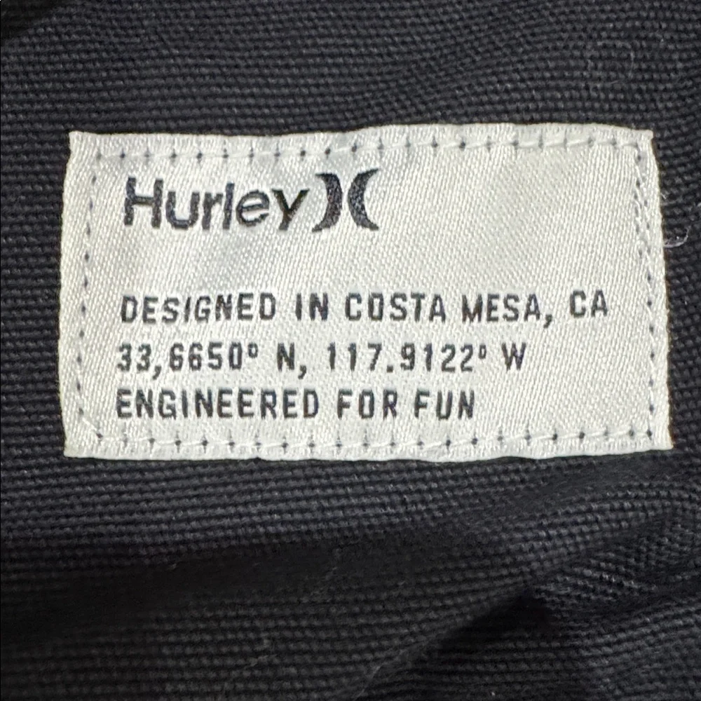 Hurley black/gold button Jean jacket - Picture 4 of 4